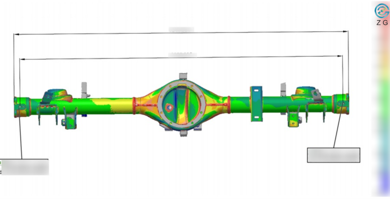 แผนที่สีเบี่ยงเบน 3 มิติ 2