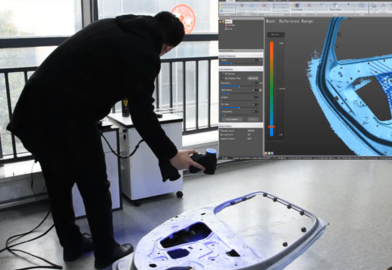 ระบบโฟโตแกรมเมทรีสำหรับเครื่องสแกนเลเซอร์ 3 มิติ