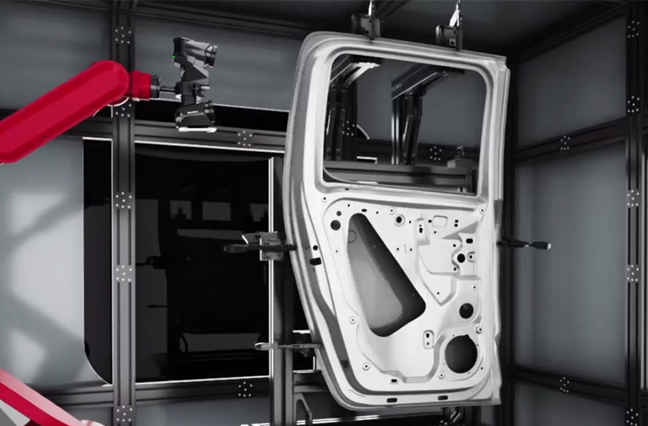 โซลูชันการสแกน 3D อัตโนมัติพร้อม Hole Flash Capture