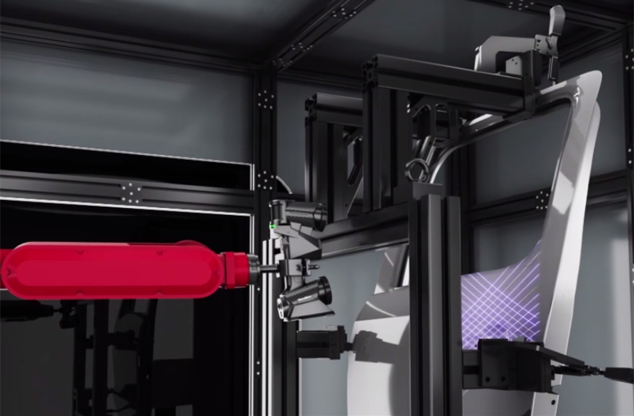 ระบบสแกน 3D อัตโนมัติสำหรับการตรวจสอบ 3D