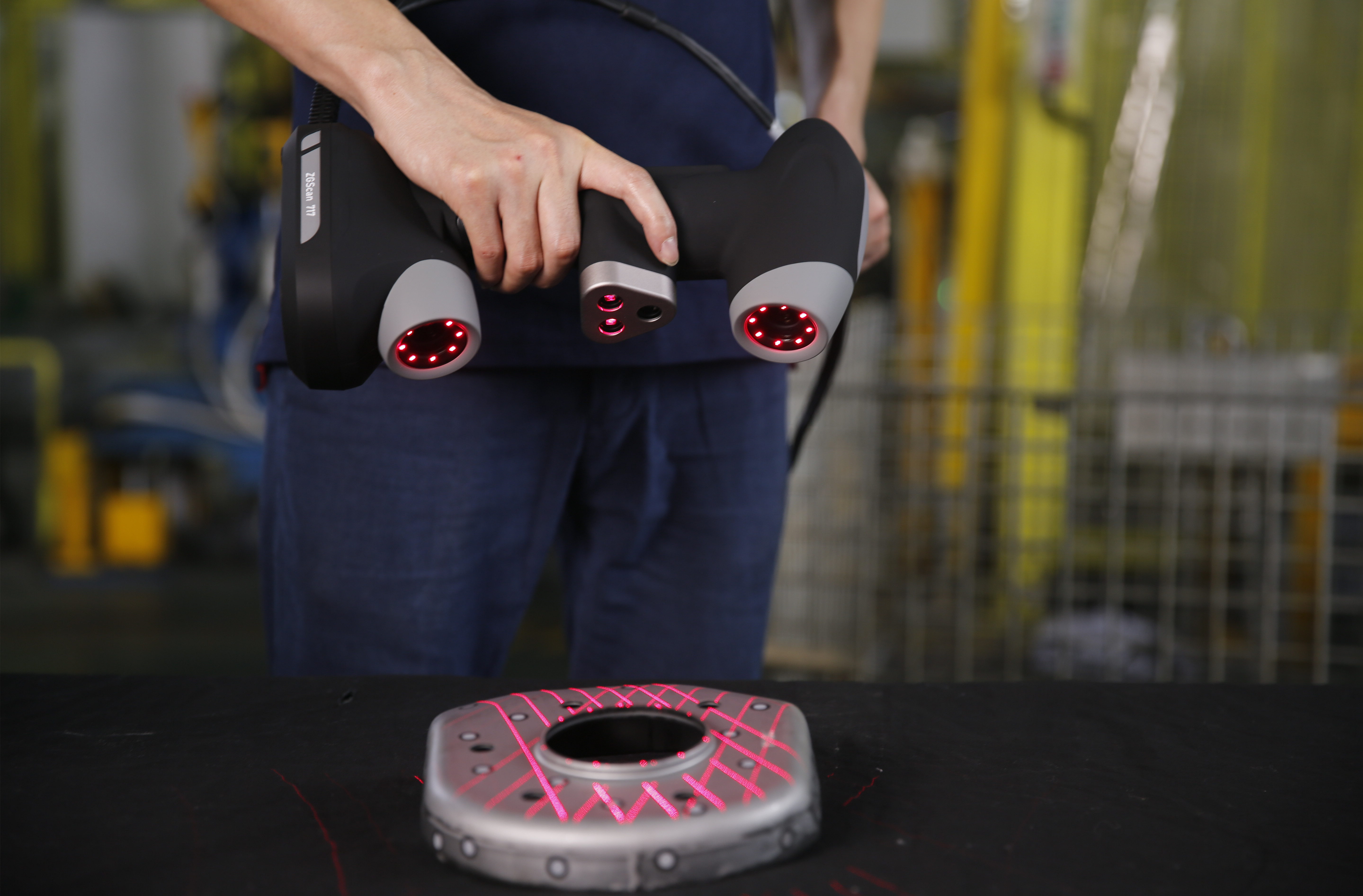 เครื่องสแกน 3D สำหรับชิ้นส่วนยานยนต์ การตรวจสอบ 3D