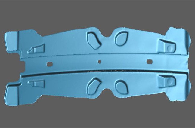 แผ่นโลหะสแกน 3 มิติ