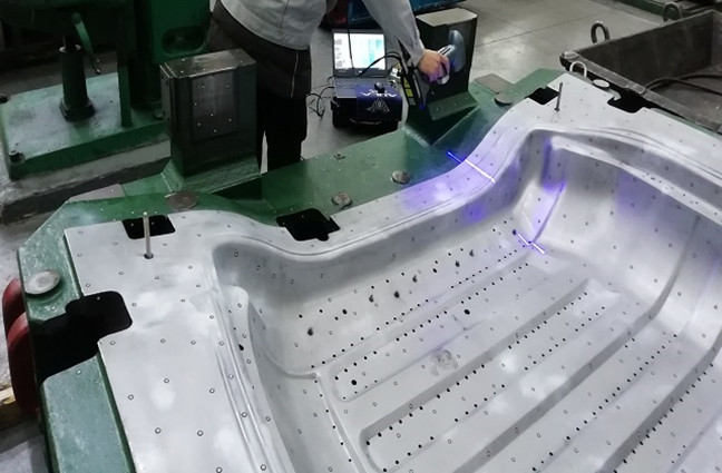 การตรวจสอบ 3D ของแม่พิมพ์และฟิกซ์เจอร์