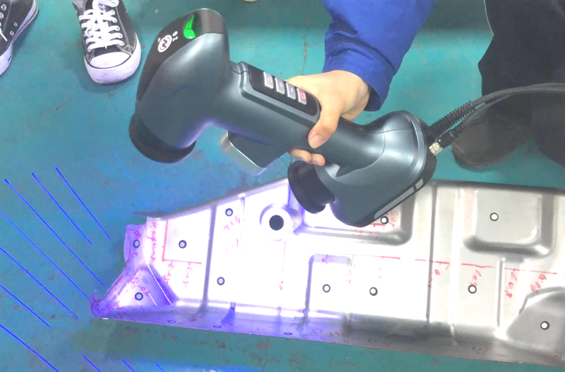 การตรวจสอบชิ้นส่วนโลหะแผ่น 3 มิติ