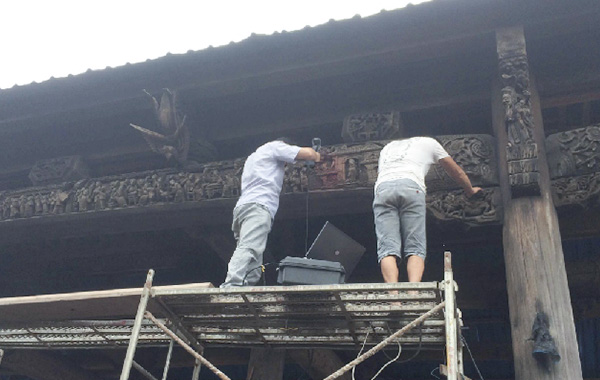 หน้าจอ 3D รูปปั้น