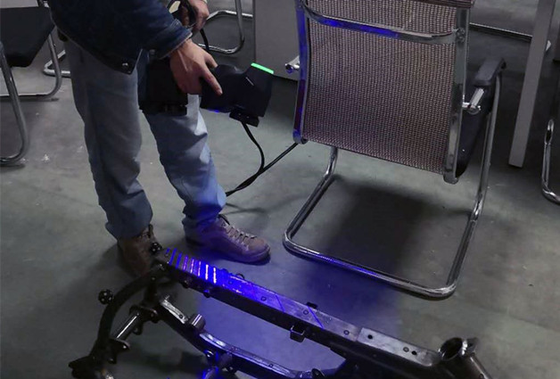 ใช้เครื่องสแกนเลเซอร์ 3D ใช้งานง่าย