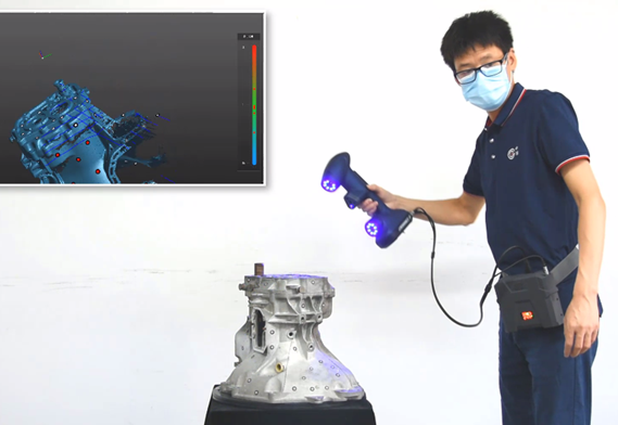 โมดูลการสแกน 3D แบบไร้สายสำหรับสแกนเนอร์ 3D แบบพกพา