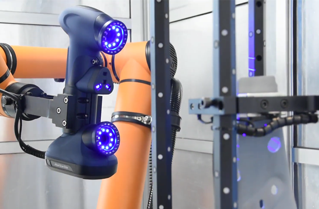 การควบคุมคุณภาพชิ้นส่วนรถยนต์ด้วยวิธีการสแกนอัตโนมัติ