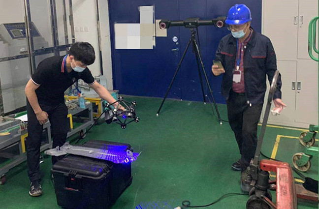 การตรวจสอบมิติ 3 มิติของแผ่นโลหะแผ่น